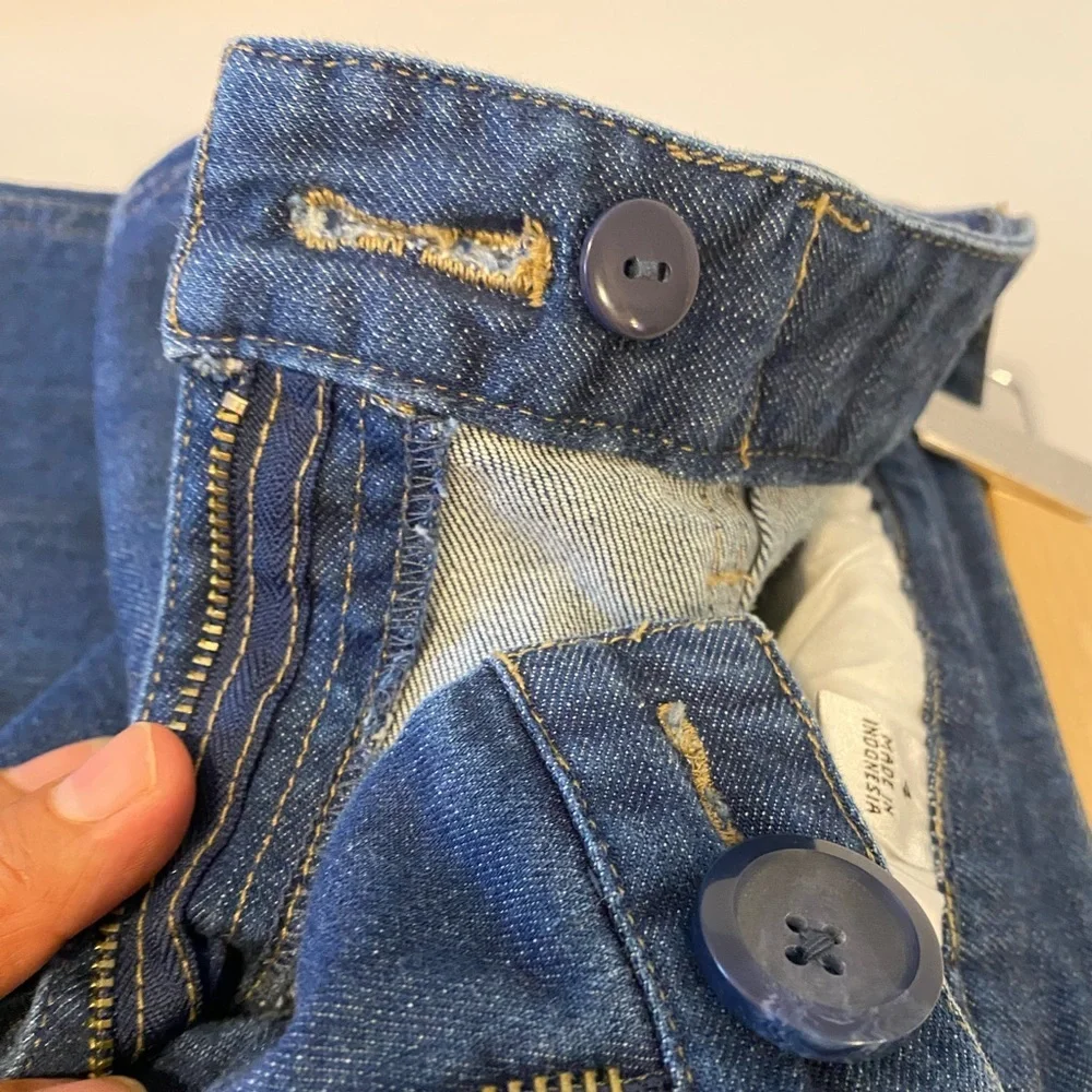 Talbots Women's Blue Denim Stretch Capri Jeans